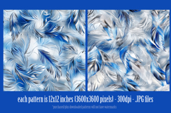 Hanukkah Patterns, Hanukkah Colors Feathers Patterns, s5 Product Image 3