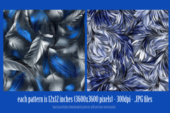 Hanukkah Patterns, Hanukkah Colors Feathers Patterns, s6 Product Image 2