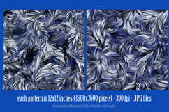 Hanukkah Patterns, Hanukkah Colors Feathers Patterns, s7 Product Image 2