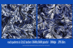 Hanukkah Patterns, Hanukkah Colors Feathers Patterns, s7 Product Image 3