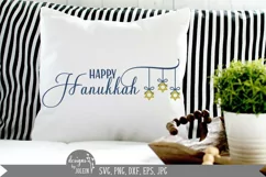 Happy Hanukkah, Hanukkah SVG Product Image 4