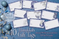 Hanukkah Printable 50 Gift Tags BUNDLE, Classic Hanukkah Product Image 2