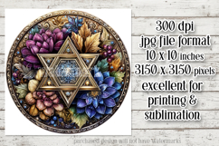 Hanukkah Wind Spinner, Star of David Wind Spinner, s1 Product Image 2