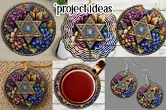 Hanukkah Wind Spinner, Star of David Wind Spinner, s1 Product Image 3