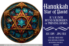 Hanukkah Wind Spinner, Star of David Wind Spinner, s11 Product Image 1
