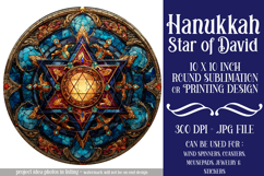 Hanukkah Wind Spinner, Star of David Wind Spinner, s13 Product Image 1
