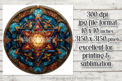 Hanukkah Wind Spinner, Star of David Wind Spinner, s13 Product Image 2