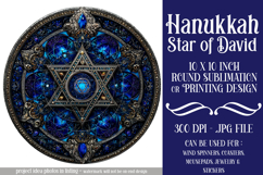 Hanukkah Wind Spinner, Star of David Wind Spinner, s14 Product Image 1
