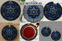 Hanukkah Wind Spinner, Star of David Wind Spinner, s14 Product Image 3