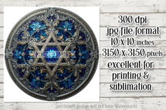 Hanukkah Wind Spinner, Star of David Wind Spinner, s16 Product Image 2