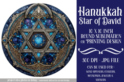 Hanukkah Wind Spinner, Star of David Wind Spinner, s17 Product Image 1