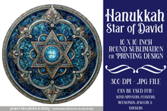 Hanukkah Wind Spinner, Star of David Wind Spinner, s18 Product Image 1