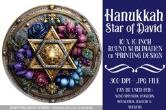 Hanukkah Wind Spinner, Star of David Wind Spinner, s2 Product Image 1