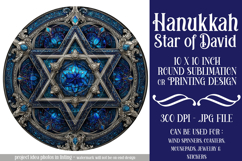 Hanukkah Wind Spinner, Star of David Wind Spinner, s20 Product Image 1