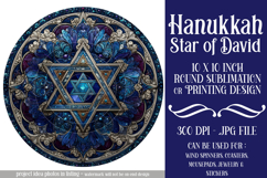 Hanukkah Wind Spinner, Star of David Wind Spinner, s22 Product Image 1