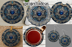 Hanukkah Wind Spinner, Star of David Wind Spinner, s29 Product Image 3