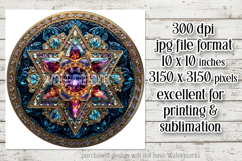 Hanukkah Wind Spinner, Star of David Wind Spinner, s3 Product Image 2