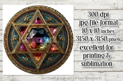 Hanukkah Wind Spinner, Star of David Wind Spinner, s5 Product Image 2