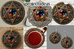 Hanukkah Wind Spinner, Star of David Wind Spinner, s5 Product Image 3
