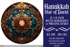 Hanukkah Wind Spinner, Star of David Wind Spinner, s6 Product Image 1