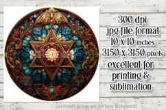 Hanukkah Wind Spinner, Star of David Wind Spinner, s6 Product Image 2