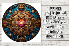 Hanukkah Wind Spinner, Star of David Wind Spinner, s7 Product Image 2
