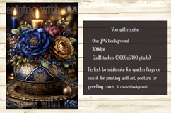 Hanukkah Garden Flag, Elegant Hanukkah Style Garden Flags s1 Product Image 4