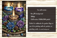 Hanukkah Garden Flag, Elegant Hanukkah Style Garden Flags s4 Product Image 4