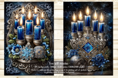 Hanukkah Garden Flag, Elegant Hanukkah Style Garden Flags 32 Product Image 3
