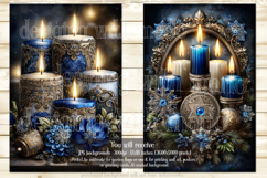 Hanukkah Garden Flag, Elegant Hanukkah Style Garden Flags 34 Product Image 3