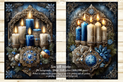 Hanukkah Garden Flag, Elegant Hanukkah Style Garden Flags 36 Product Image 3