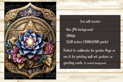 Hanukkah Garden Flag, Elegant Hanukkah Style Garden Flags s5 Product Image 4