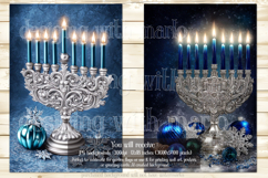 Hanukkah Garden Flag, Elegant Hanukkah Style Garden Flags 48 Product Image 3