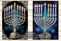 Hanukkah Garden Flag, Elegant Hanukkah Style Garden Flags 52 Product Image 2