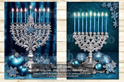 Hanukkah Garden Flag, Elegant Hanukkah Style Garden Flags 53 Product Image 2