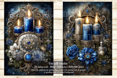 Hanukkah Garden Flag, Elegant Hanukkah Style Garden Flags 54 Product Image 3