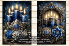 Hanukkah Garden Flag, Elegant Hanukkah Style Garden Flags 56 Product Image 3