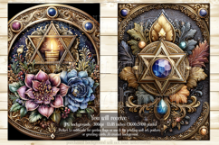 Hanukkah Garden Flag, Elegant Hanukkah Style Garden Flags s7 Product Image 2