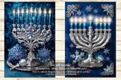 Hanukkah Garden Flag, Elegant Hanukkah Style Garden Flags 67 Product Image 3