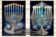 Hanukkah Garden Flag, Elegant Hanukkah Style Garden Flags 68 Product Image 2