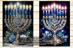 Hanukkah Garden Flag, Elegant Hanukkah Style Garden Flags 69 Product Image 3