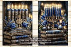 Hanukkah Garden Flag, Elegant Hanukkah Style Garden Flags 73 Product Image 2