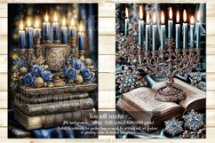 Hanukkah Garden Flag, Elegant Hanukkah Style Garden Flags 76 Product Image 2