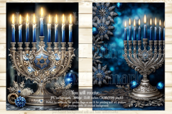 Hanukkah Garden Flag, Elegant Hanukkah Style Garden Flags 81 Product Image 3