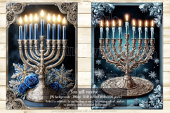 Hanukkah Garden Flag, Elegant Hanukkah Style Garden Flags 82 Product Image 2