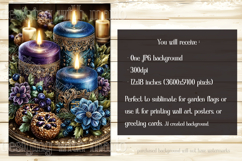 Hanukkah Garden Flag, Elegant Hanukkah Style Garden Flags s2 Product Image 3