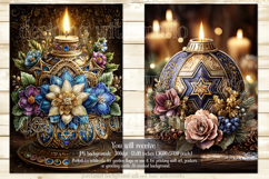 Hanukkah Garden Flag, Elegant Hanukkah Style Garden Flags 15 Product Image 2