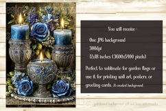 Hanukkah Garden Flag, Elegant Hanukkah Style Garden Flag d77 Product Image 2