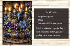 Hanukkah Garden Flag, Elegant Hanukkah Style Garden Flags s3 Product Image 2