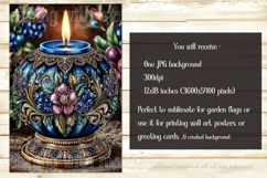 Hanukkah Garden Flag, Elegant Hanukkah Style Garden Flags s3 Product Image 4